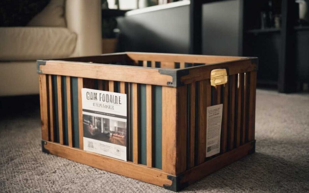L&rsquo;art de décorer avec une caisse pliable, trucs et conseils